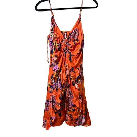 Free People Happy Heart Mini dress Size M - Picture 2 of 5